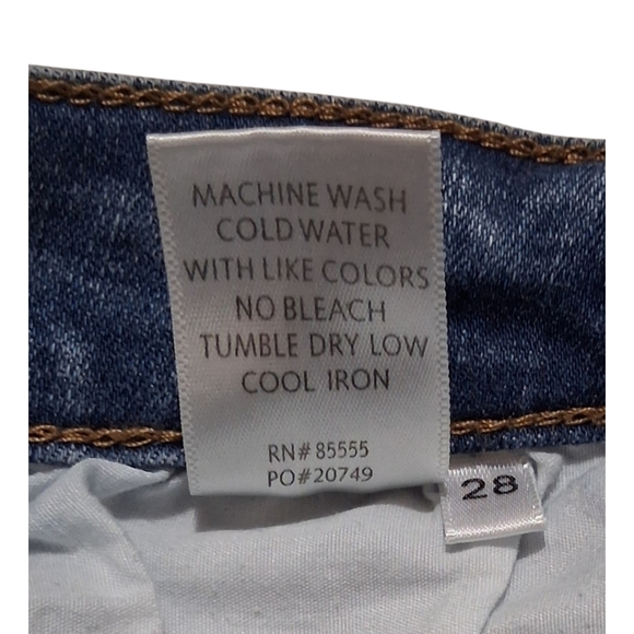 EUC PISTOLA Sz. 28 Blue Low Rise Skinny Jeans - Picture 8 of 8